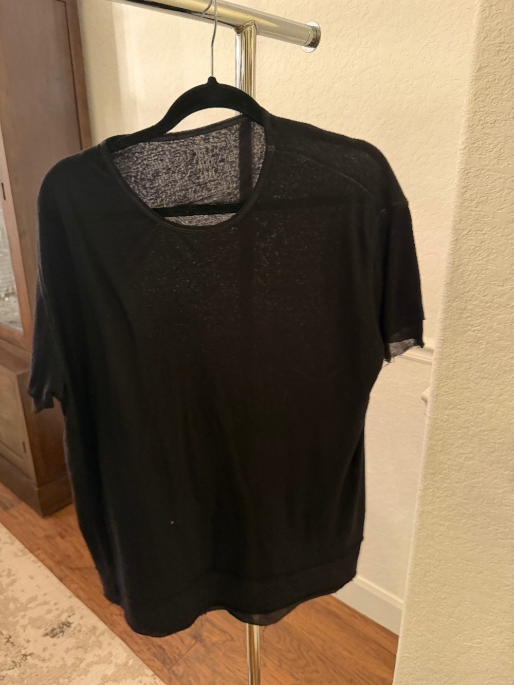 We The Free Black Relaxed T-Shirt (Small)